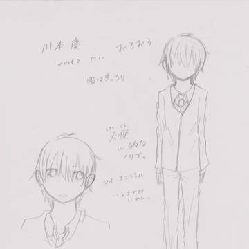 オリキャラ川本 慶(設定画)