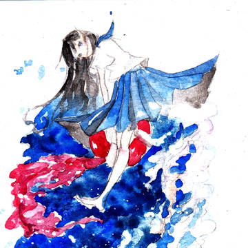 海の人