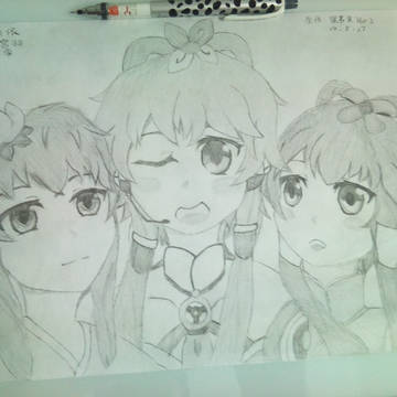 洛天依&雅音宫羽&北山雫 萌么