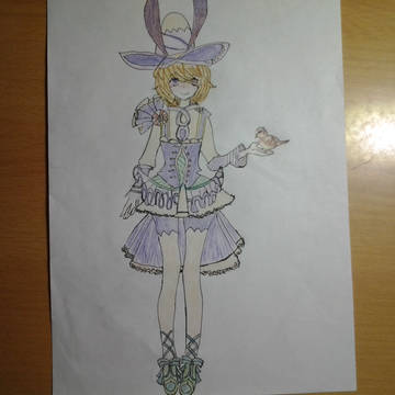 洋装少女