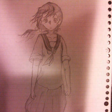 惚けた少女