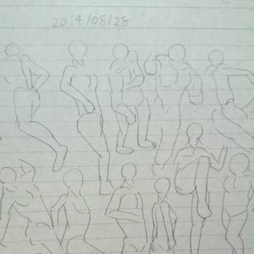 体の練習６３