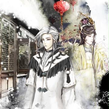 (金光布袋戲)萬朔夜&聆秋露