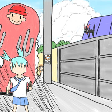 サッチーから逃げるちゃんみお