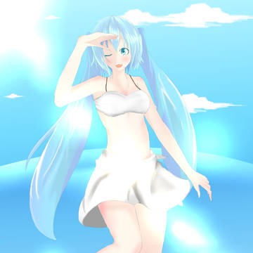 水着ミク