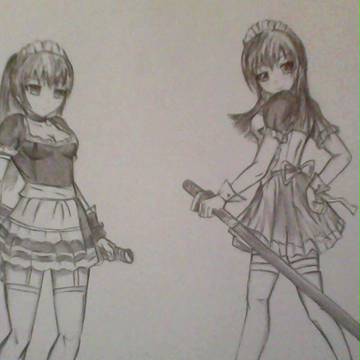 My artwork & my own character 2