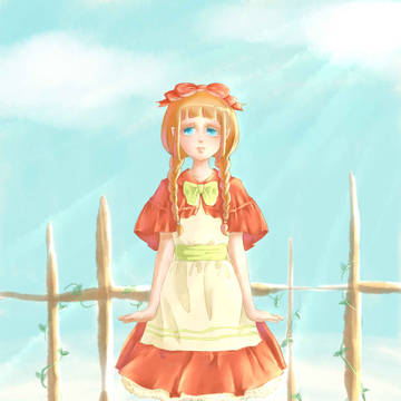 天上的少女