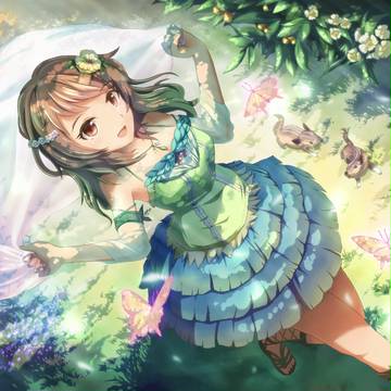緑碧しく舞い踊る