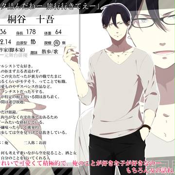 【男子同居中!】桐谷 十吾