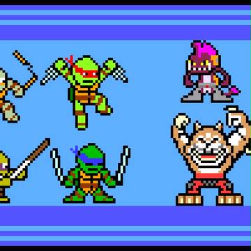 ロックマン風ニコロデオンタートルズ