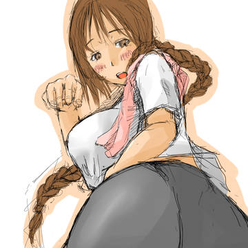 スパッツ尻最高