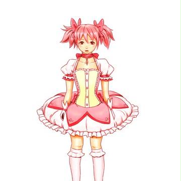 だいぶ前に描いた鹿目まどか