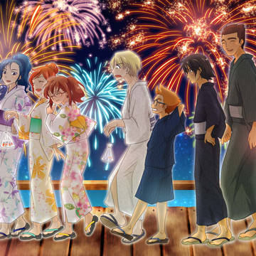 7人でお祭り