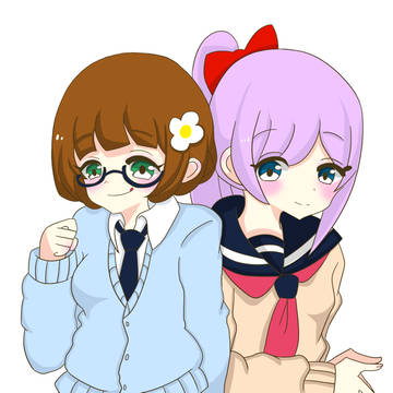 女の子