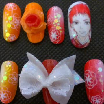 赤司くんネイル