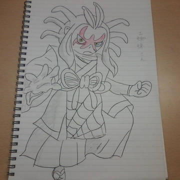 土蜘蛛さん描いてみた