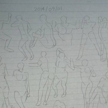 体の練習６５
