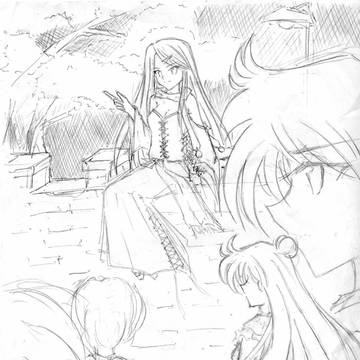 セーラームーン 同人小説イラスト