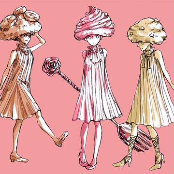 カップケーキ三姉妹