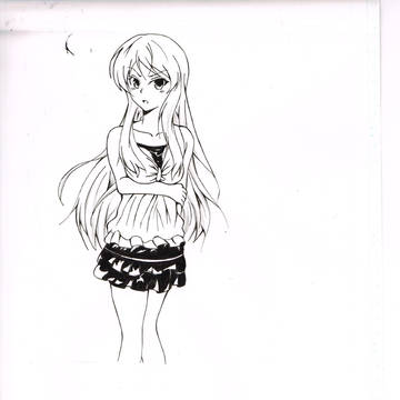 小さめに描きました初投稿です。アドバイほしいです