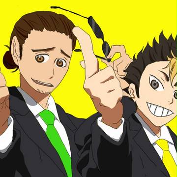 【Free！EDトレスパロシリーズ】ハイキュー!!東西
