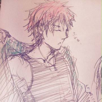 火神くん　落書き