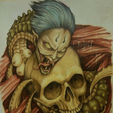 骸骨と蟲