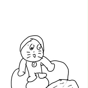 ドラえもんとベーコンエッグ