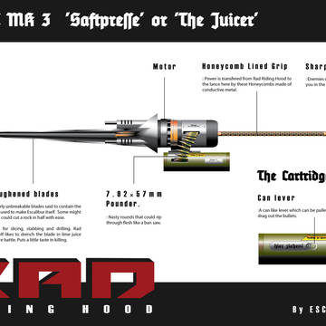 Rad Riding hood's Gatling Lance