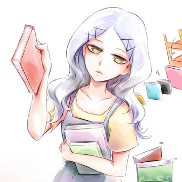 図書館の保育士