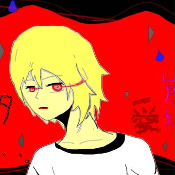 友達のオリキャラを描かせていただいたモノ