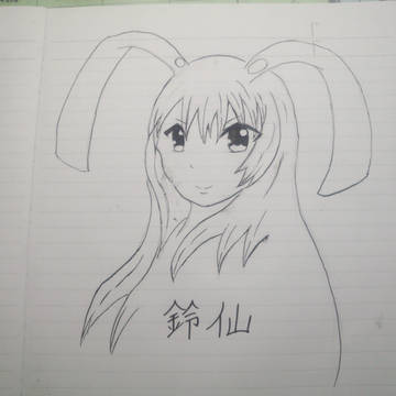 鈴仙、練習しました。
