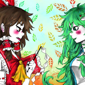 Reimu vs Sanae
