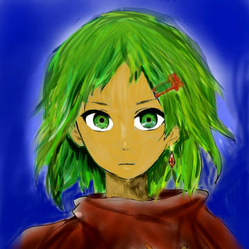 GUMI描いてみた