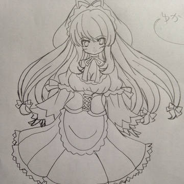 ロリゆかりん ラクガキ