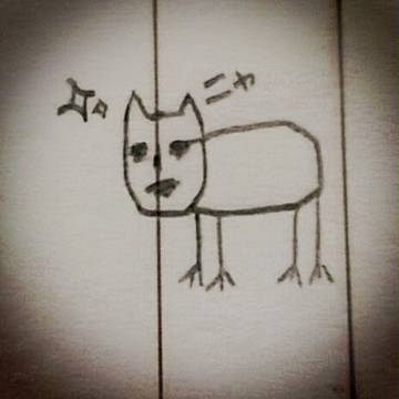 鬼灯の冷徹に落書き