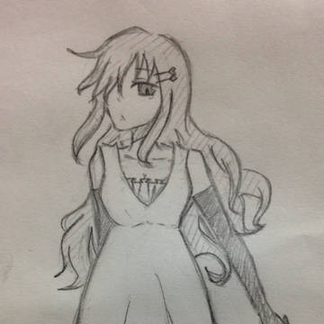 アルカさん描いてみました！