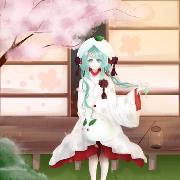ミク白無垢