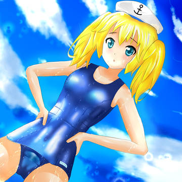 北白河ちゆり-スク水