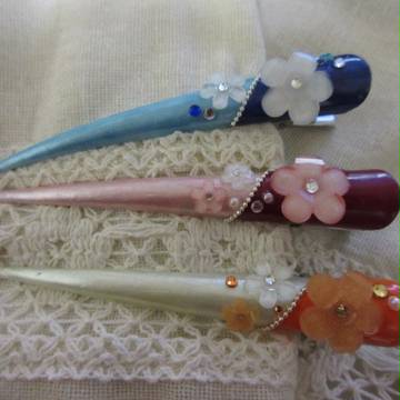くちばしヘアクリップ