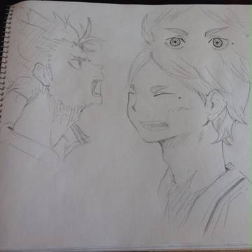 ハイキューらくがき