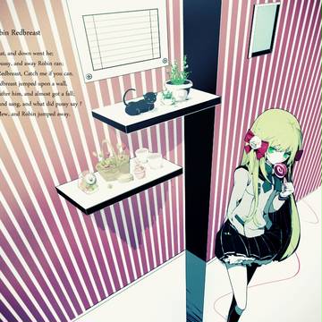【愛狂学園】黒猫と少女と甘いもの【FA】
