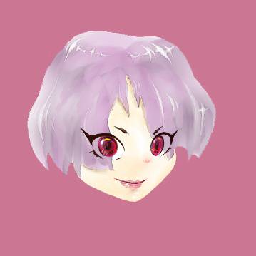 紫发少女