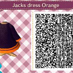 Jack Dress QR code set