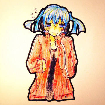 エネちゃんがシンタローの服を着てみた