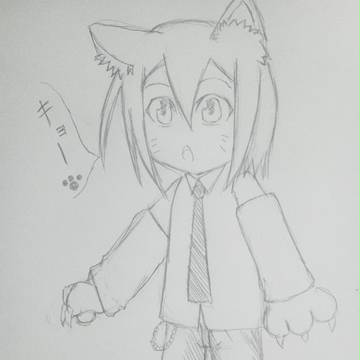 キョウくん落書き