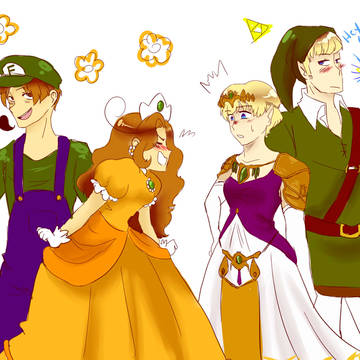 Heta-Mario-Zelda Crossover