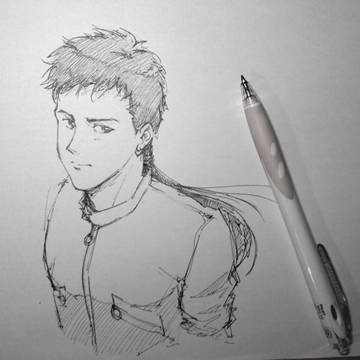 星野光と地場衛の落書き