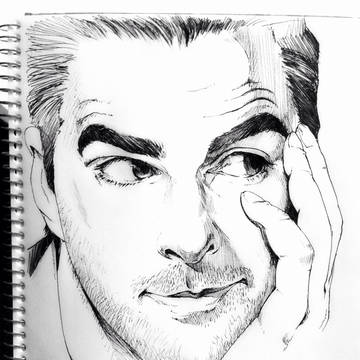 Twitterで真面目に描いたやつ