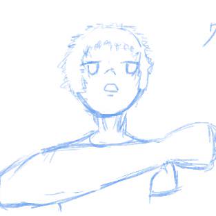 【毎日らくがき】男？